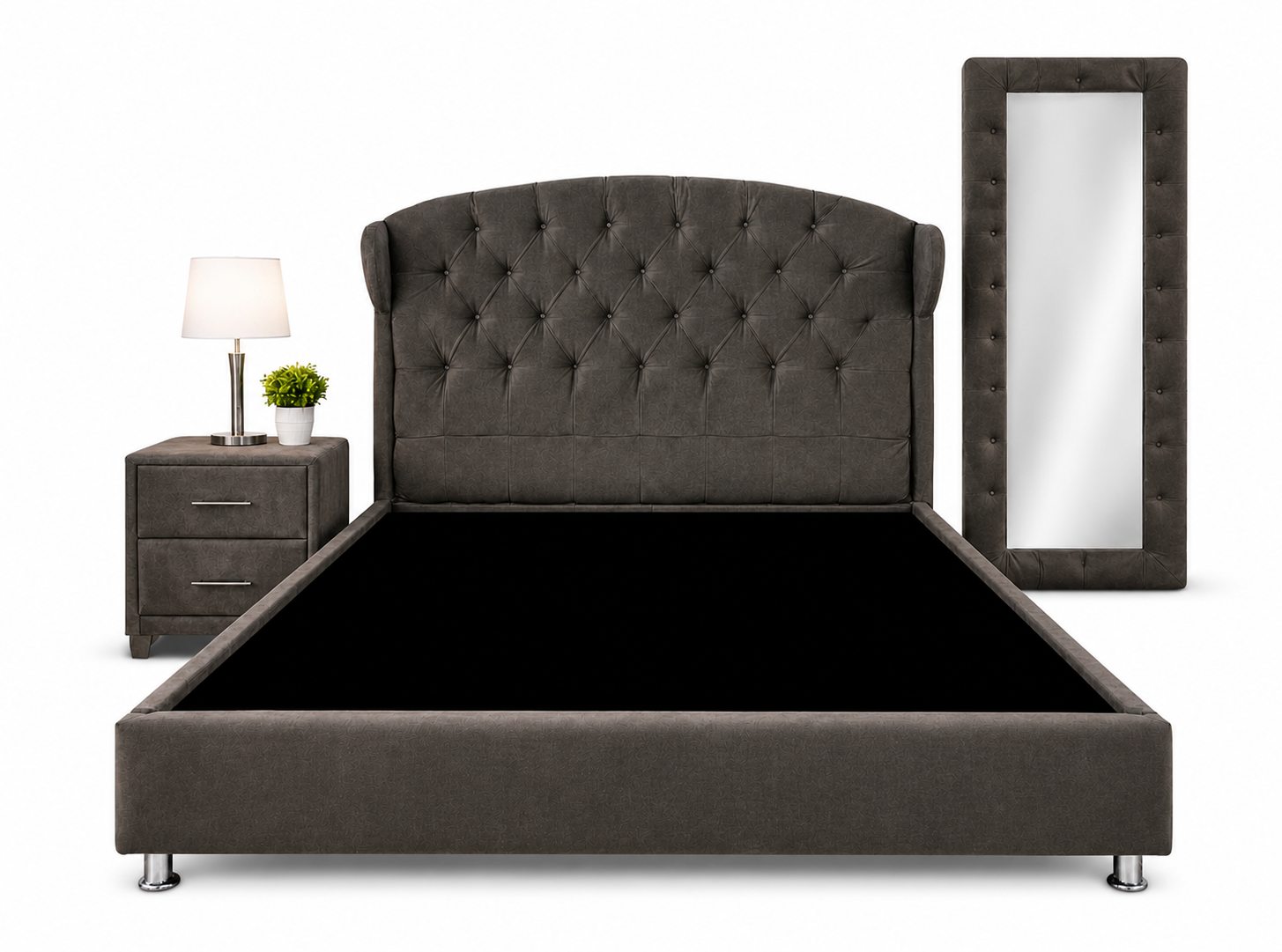 Cama Princesa con Espejo