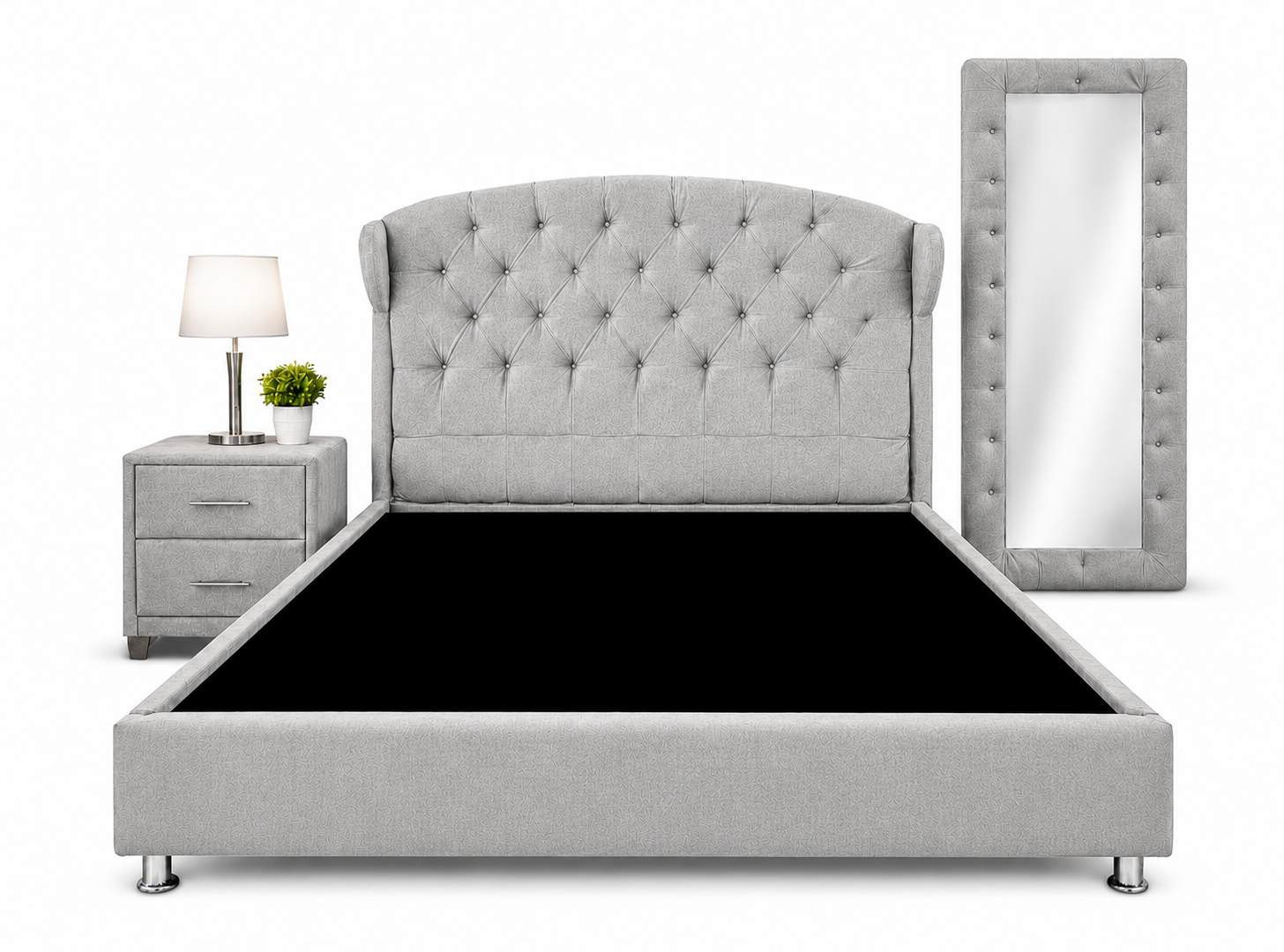 Cama Princesa con Espejo