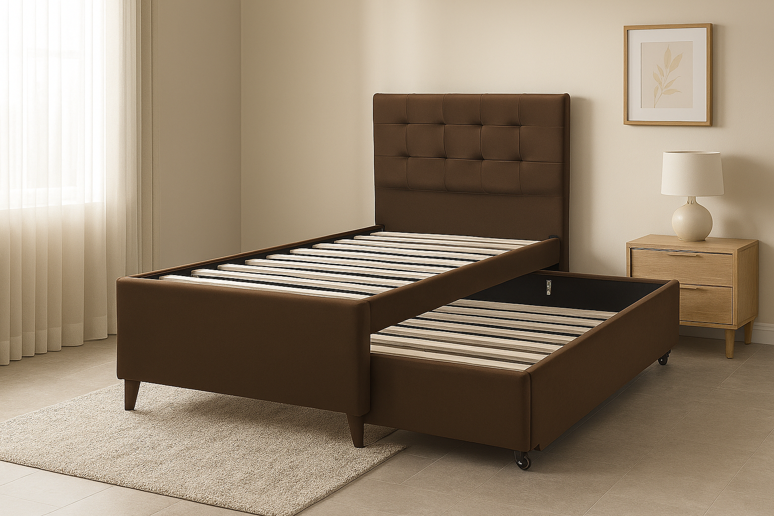 Cama Italia con Auxiliar