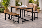 Mesa y banco para Terraza