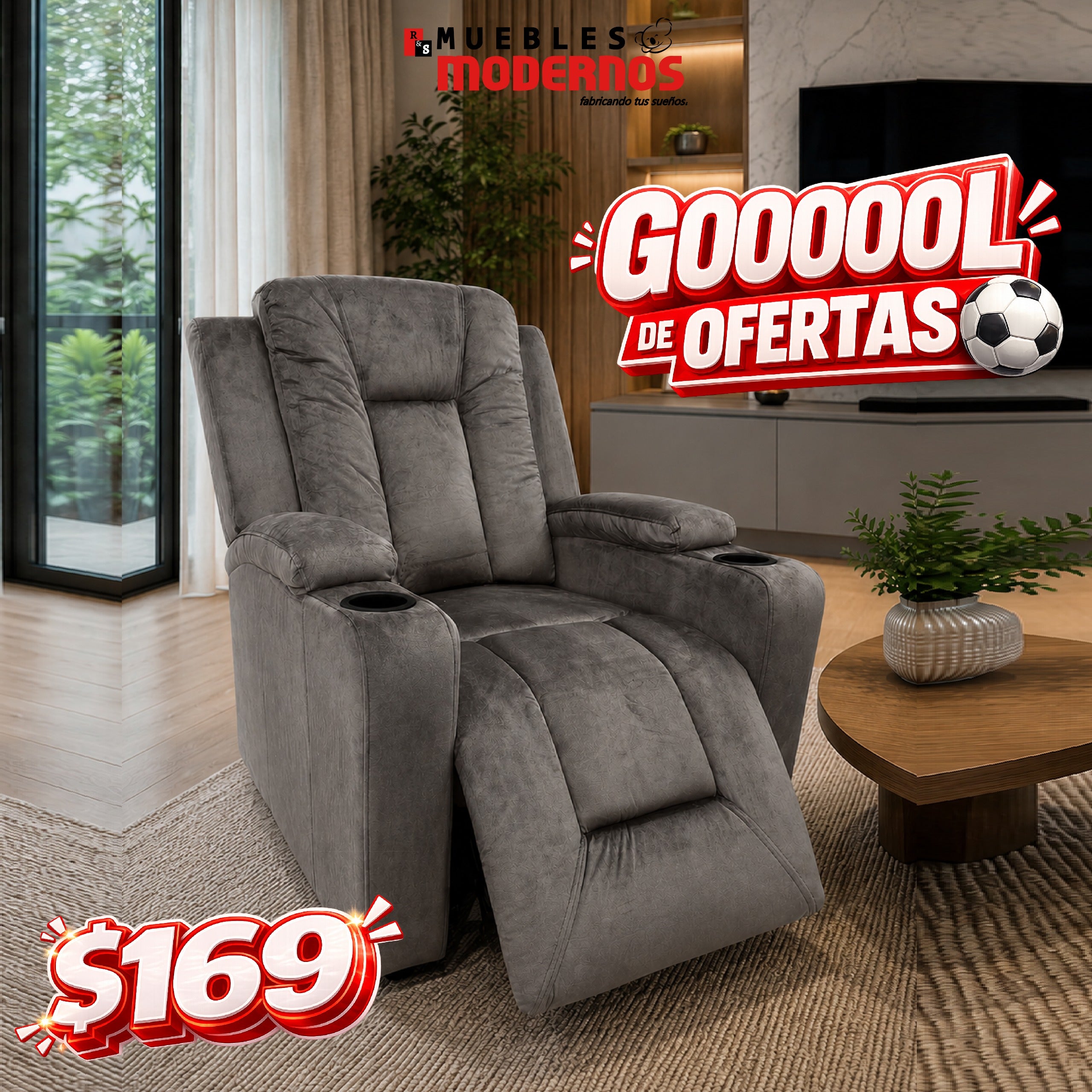 Sofá Reclinable